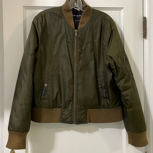 Vintage Tommy Hilfiger vintage bomber jacket XL unisex jacket vintage - Picture 1 of 16